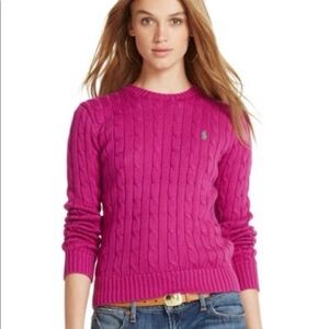 Ralph Lauren Blue Label Cable Sweater